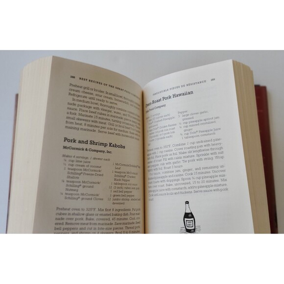 Best Recipes of the Great Food Companies Hardcover Vintage Cookbook 1990s Book - Picture 7 of 11